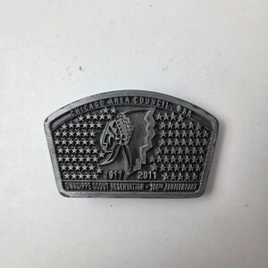 Boy Scout Memorabilia Belt Buckle Owasippe Scout Reservation Chicago Area